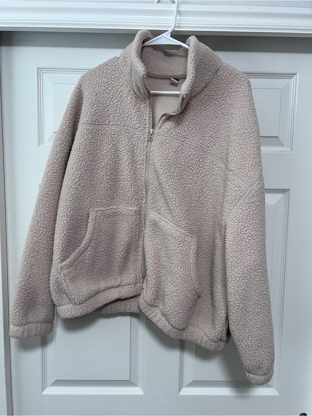 Old Navy Cream Teddy Jacket